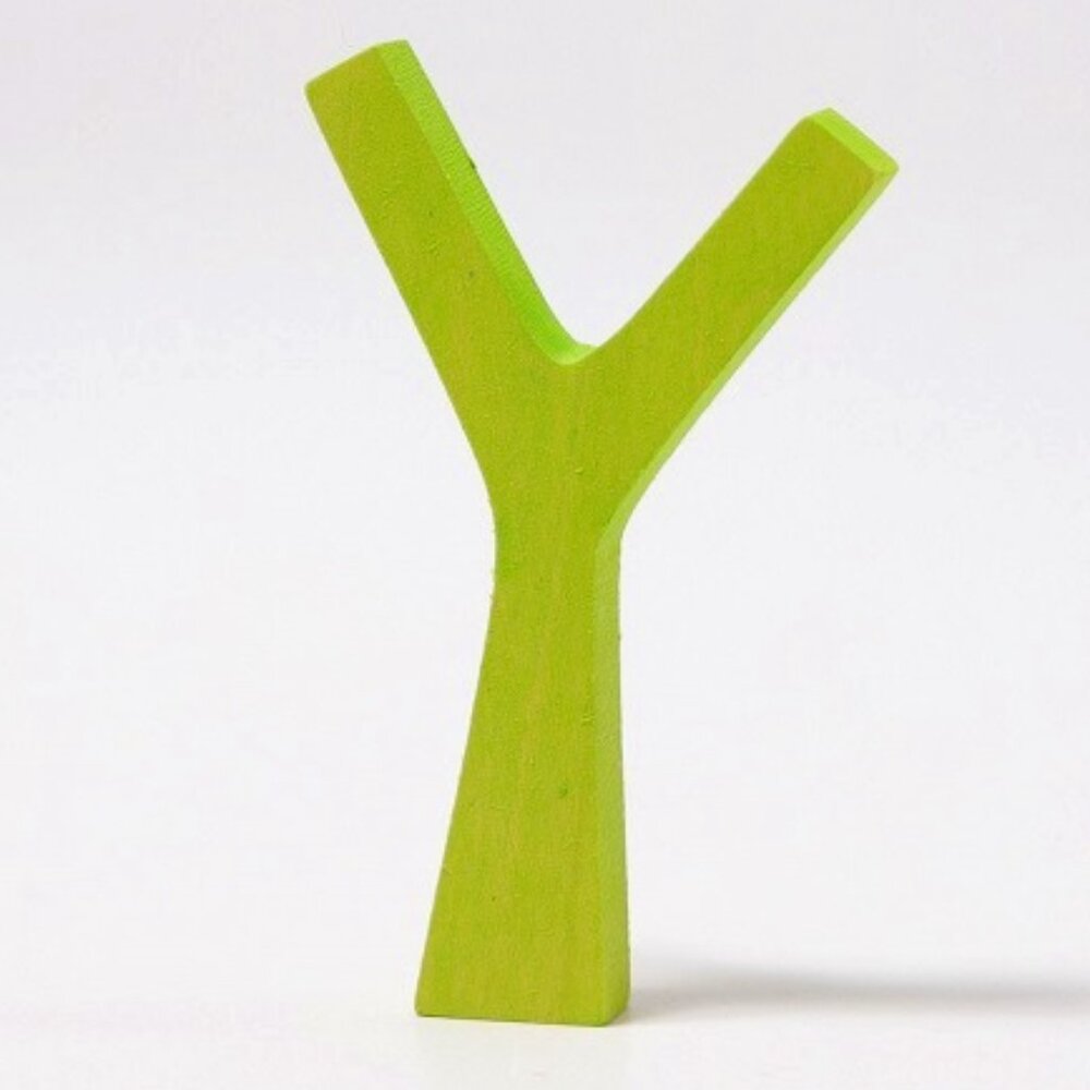 NWT Grimm's Wooden Toys Anthroposophical Letter Y